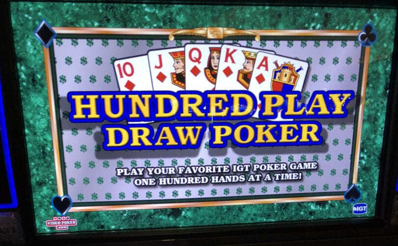 Hundred Hand Video Poker by IGT