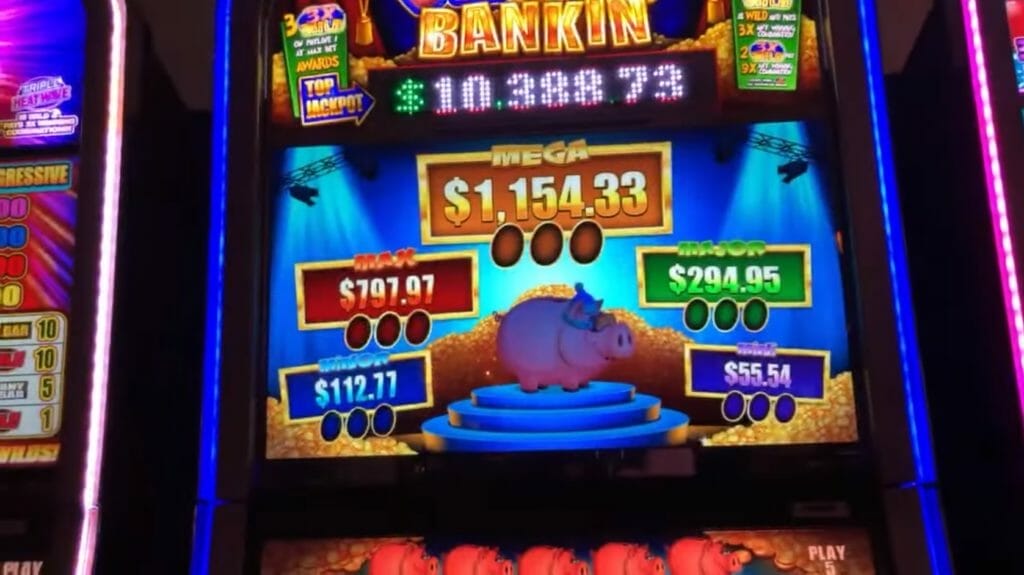 Piggy Bankin' by WMS progressive pick