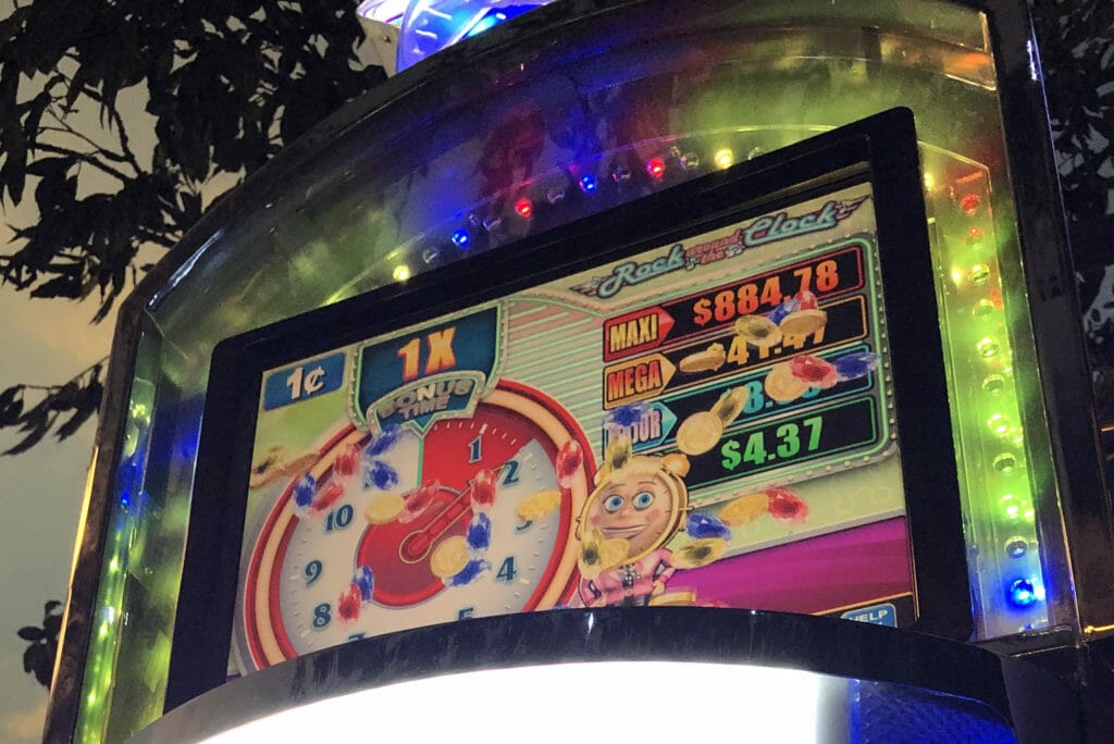 Rock Around the Clock by Konami early clock big win