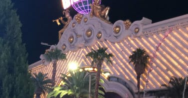 Harrah's Las Vegas at night