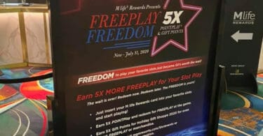 Mlife Rewards freeplay freedom promotion