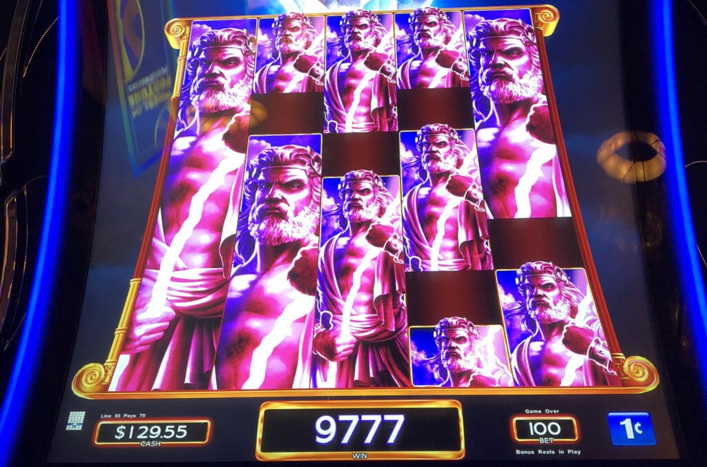 Zeus Unleashed by WMS Lightning respin