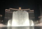 Bellagio fountains in Las Vegas