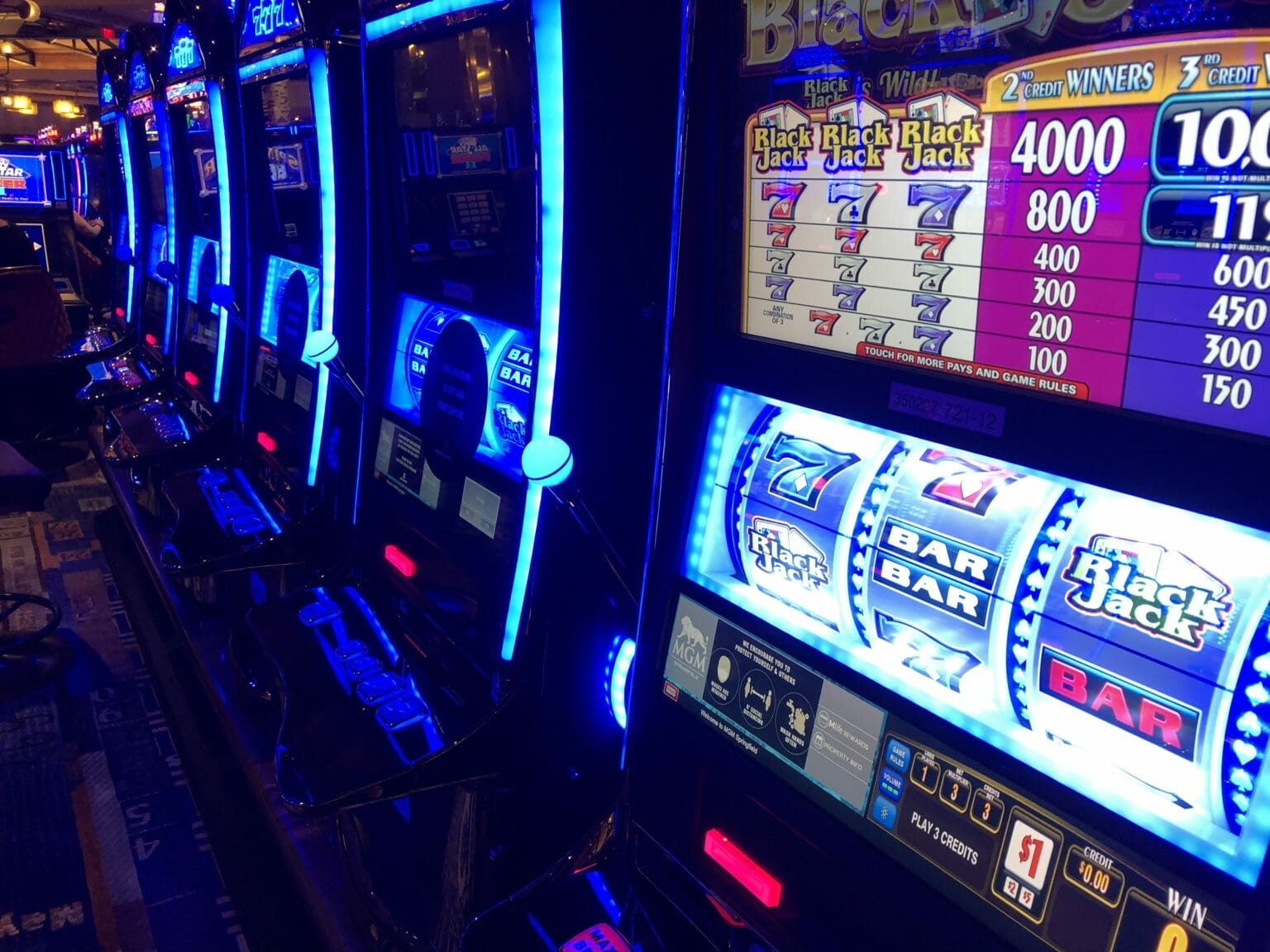 777 slots at mgm springfield casino