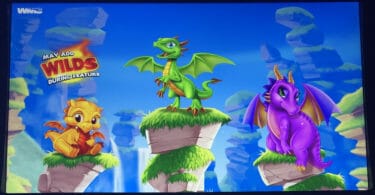 Little Dragons by WMS top screen