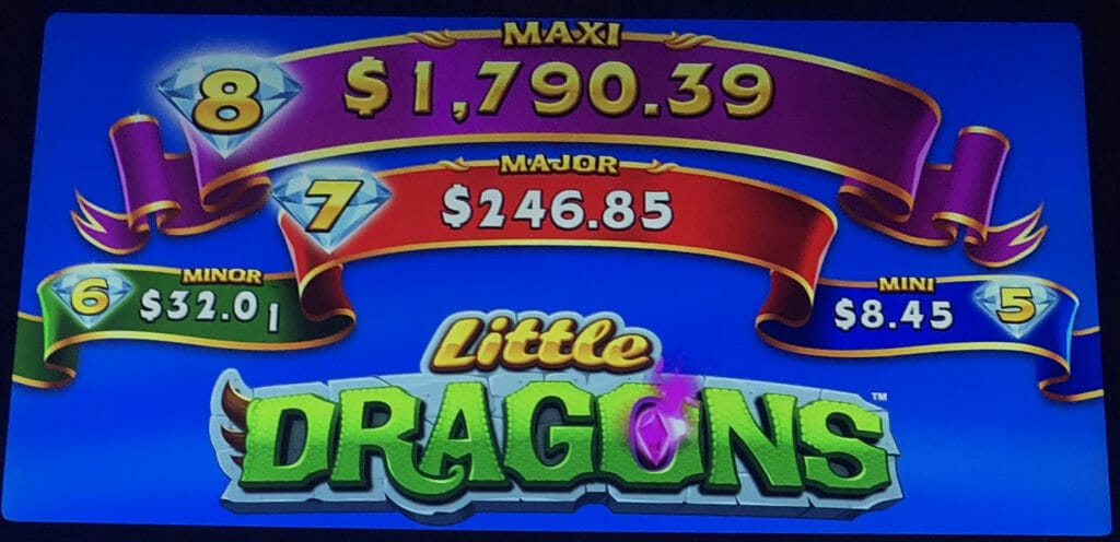 Little Dragons by WMS progressives