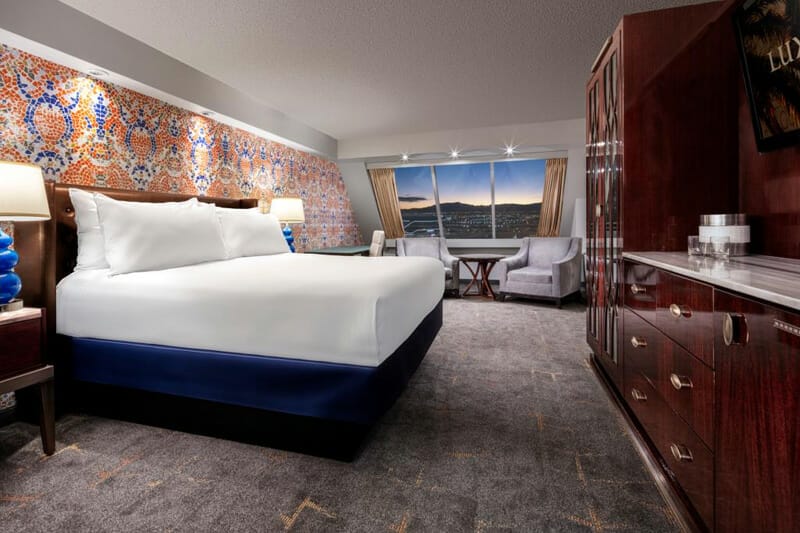 Luxor renovated pyramid rooms