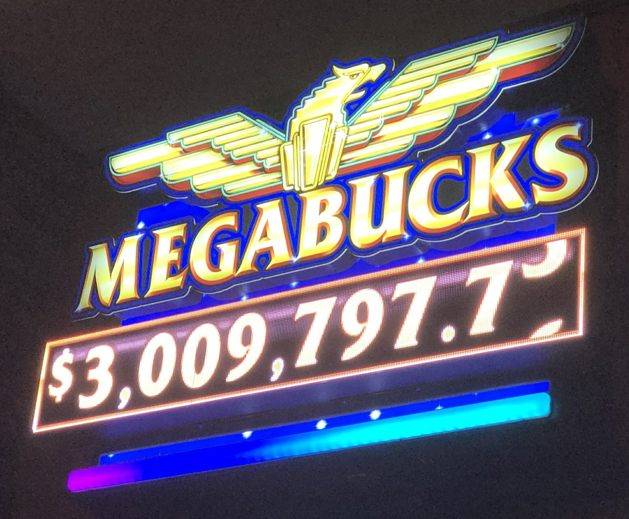 Megabucks payout schedule 2020