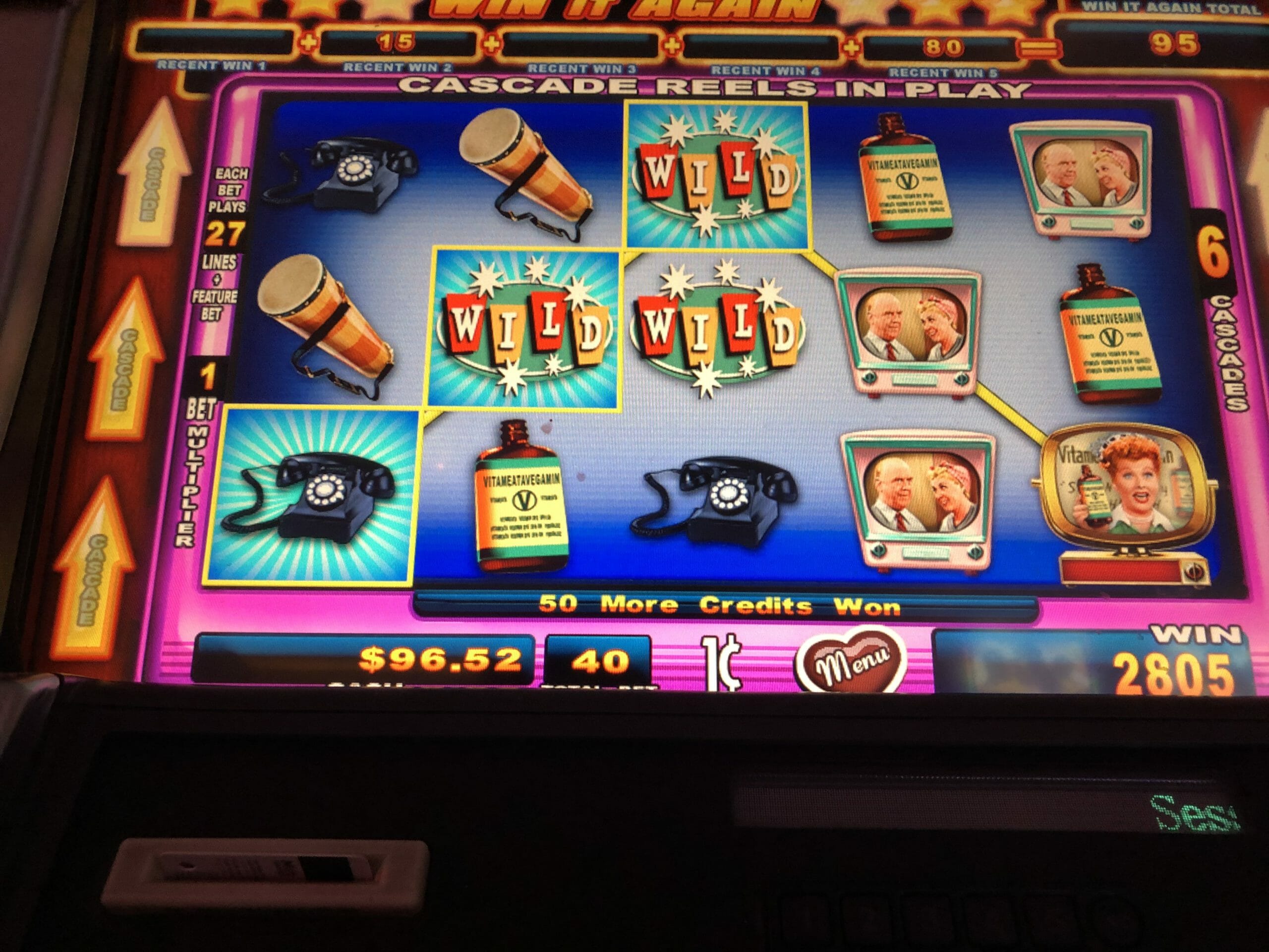 i love lucy slot machine online free