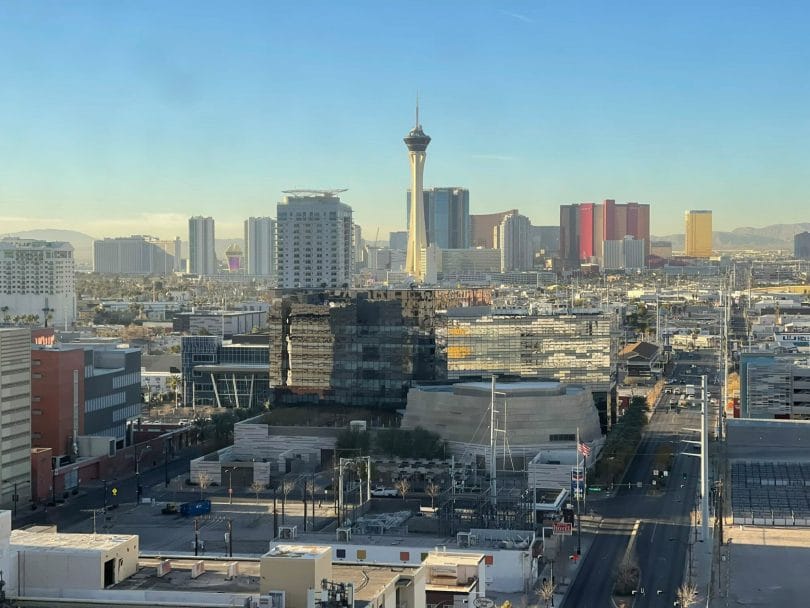 Plaza Las Vegas South Tower window view