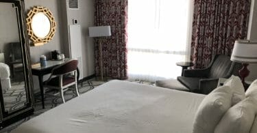 Paris Las Vegas hotel room