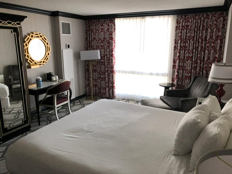 Paris Las Vegas hotel room
