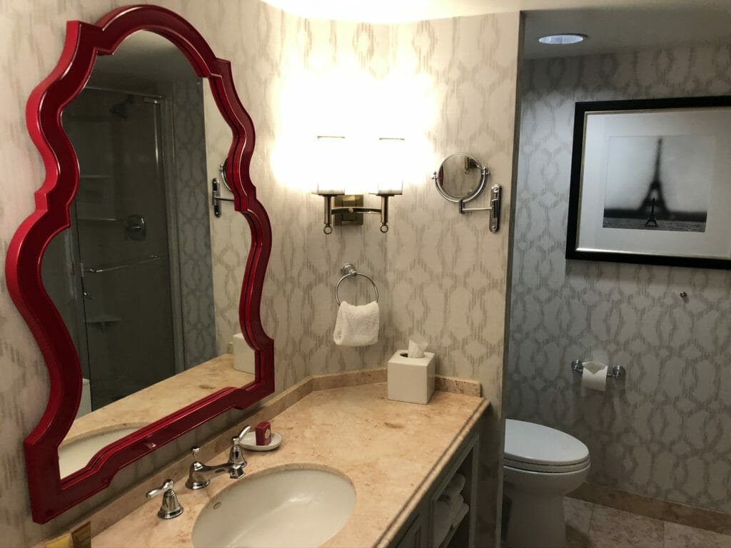 Paris Las Vegas bathroom