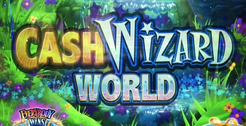 Cash Wizard World by Scientific Games logo