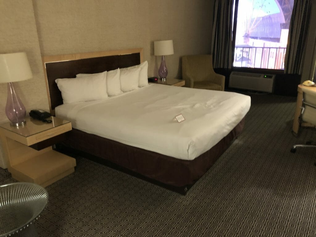 Plaza Las Vegas hotel room