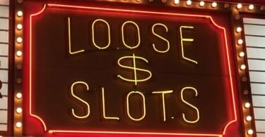 loose slots neon sign