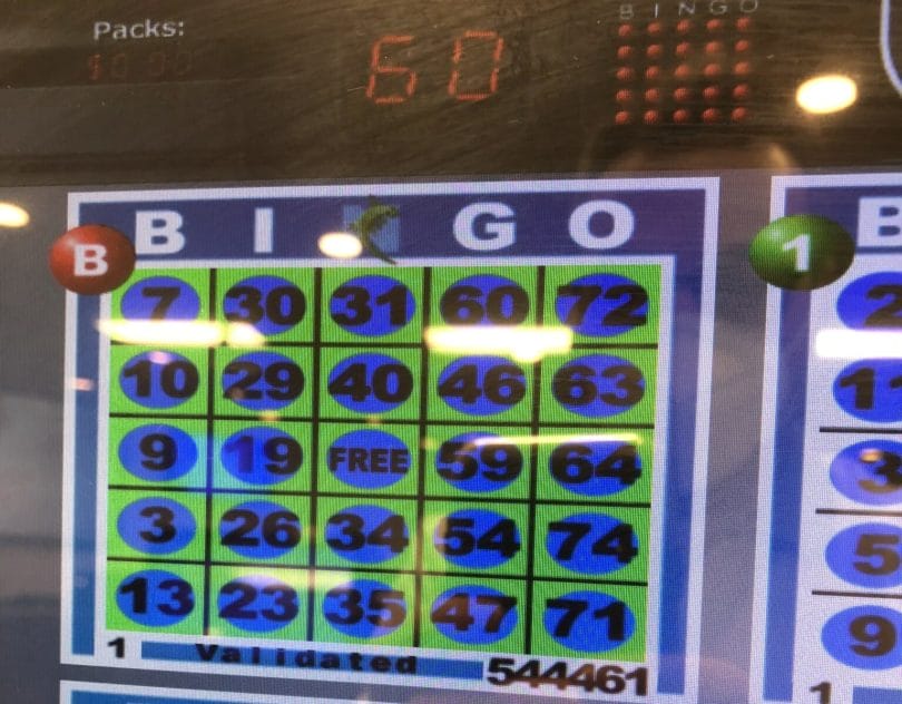 Plaza Las Vegas blackout bingo