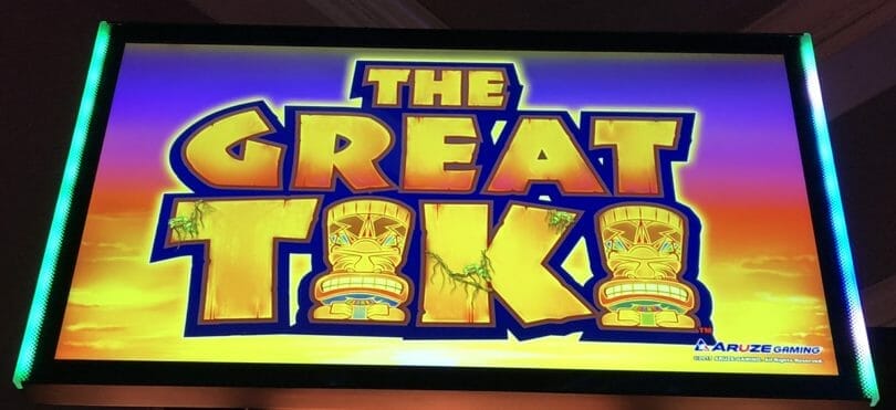 The Great Tiki by Aruze top box