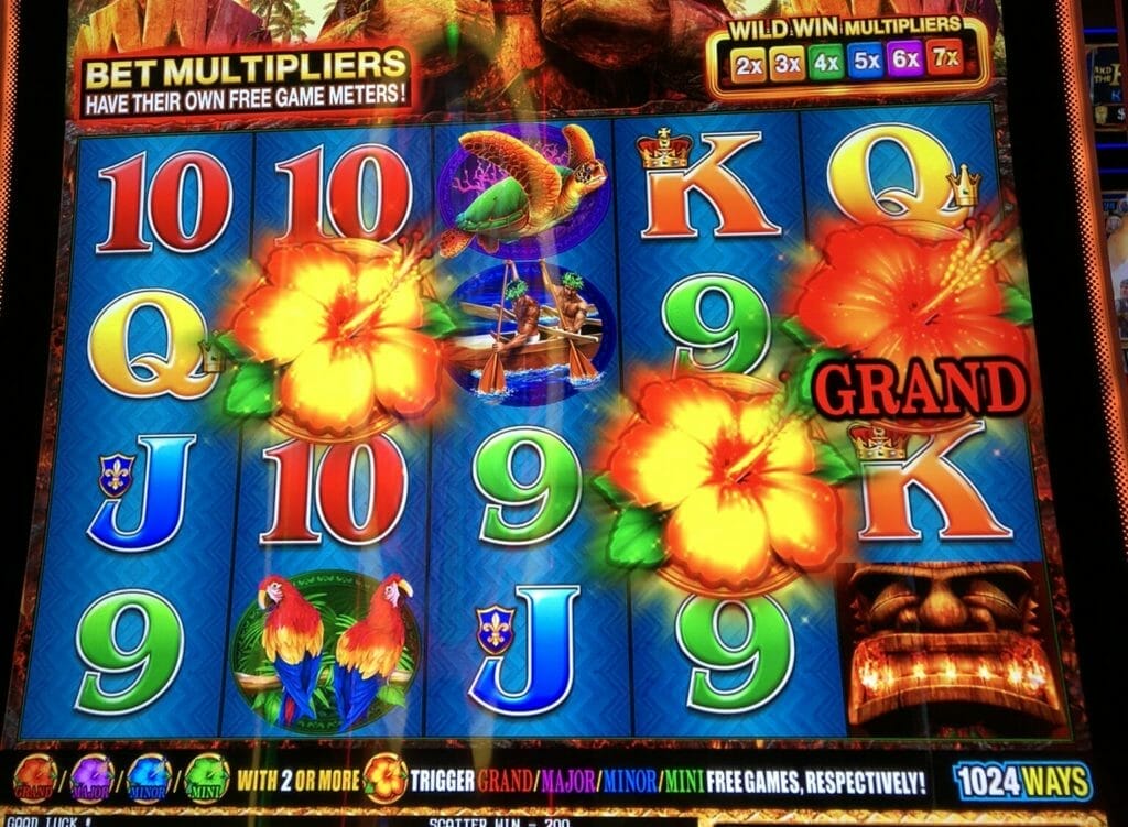 The Great Tiki by Aruze Grand Progressive Free Games won