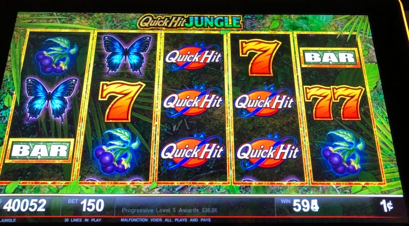 Quick Hit Jungle by Bally 5 Quick Hit symbols