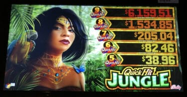 Quick Hit Jungle by Bally progressives