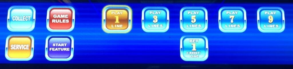 Quick Spin Super Charged 7s Classic by Ainsworth bet panel