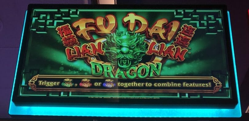 Fu Dai Lian Lian Dragon by Aristocrat top box