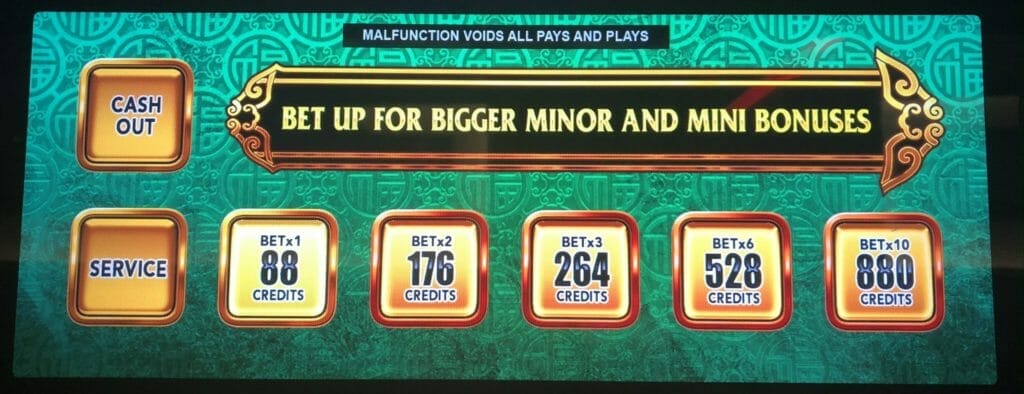 Fu Dai Lian Lian by Aristocrat bet panel