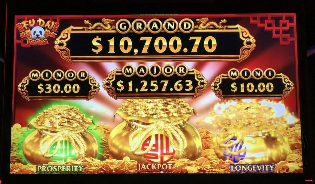 Fu Dai Lian Lian by Aristocrat Mega Feature