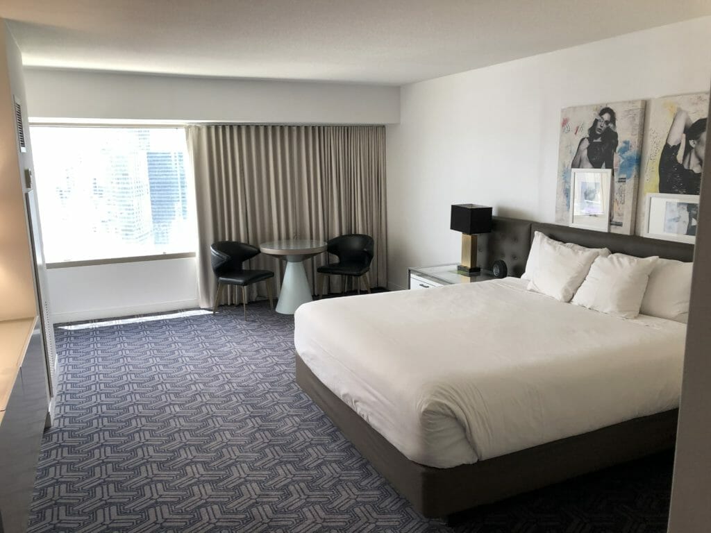 Planet Hollywood hotel room