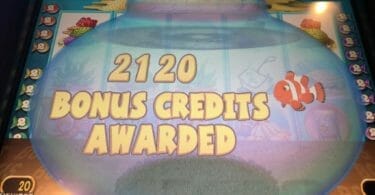 Goldfish by WMS bonus credits awarded