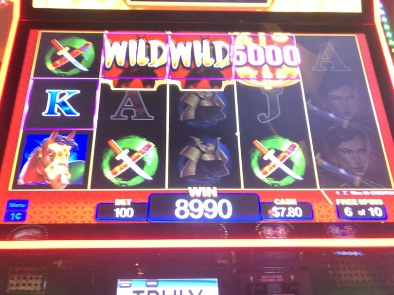 Hot $ Jackpots Luck & Prosperity by AGS bonus win