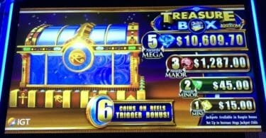 Treasure Box Kingdom by IGT top box