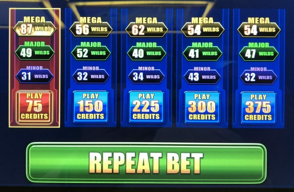 Regal Riches by IGT bet panel