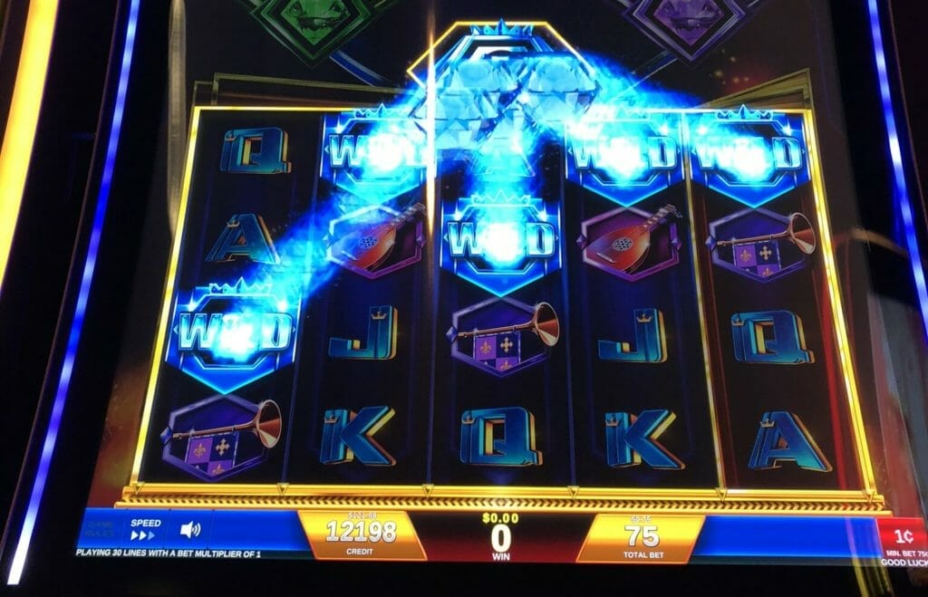 Regal Riches by IGT wilds increment