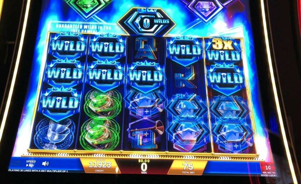 Regal Riches by IGT 11 wilds placed