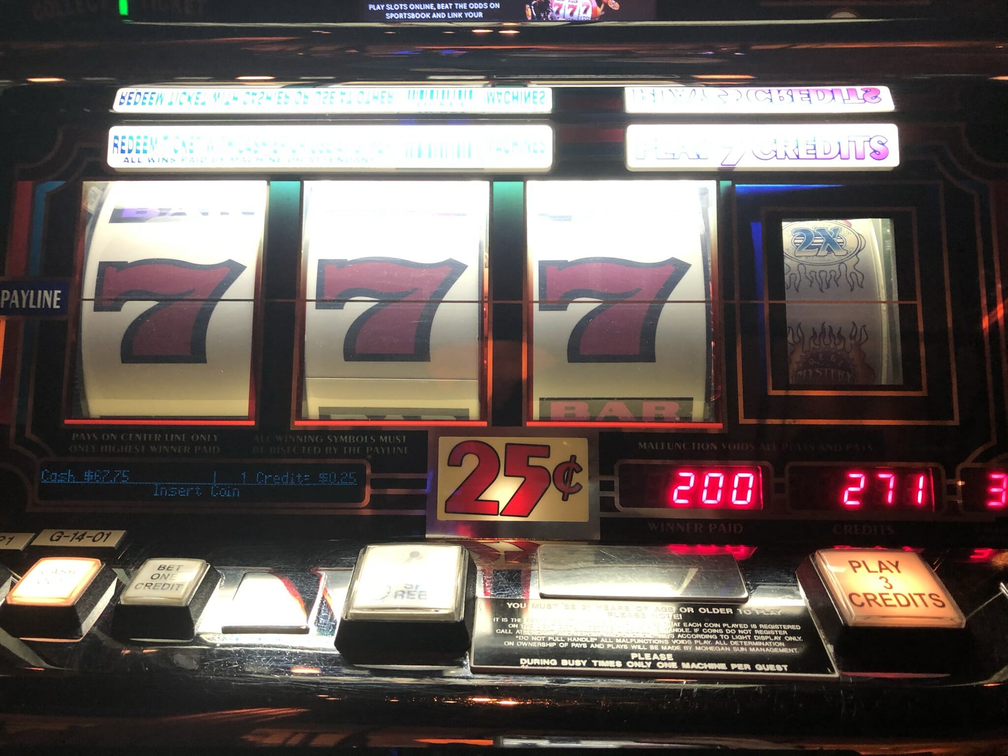how to program a mechanical slot machine