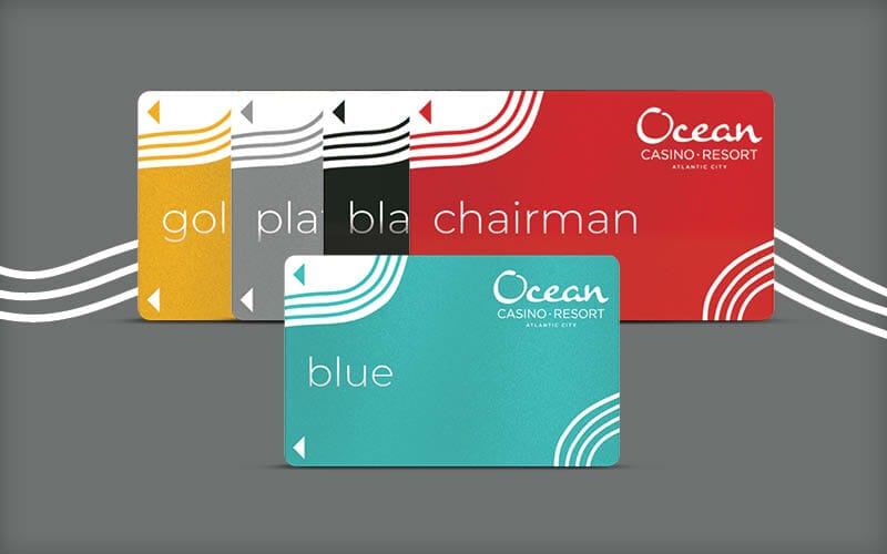 Ocean Casino Players Cards