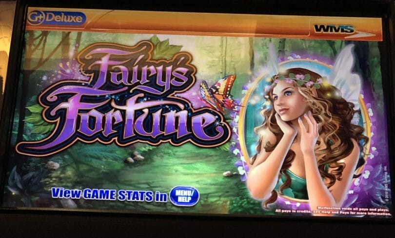 Fairy's Fortune by WMS top box