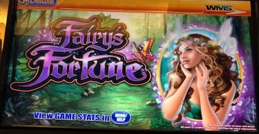Fairy's Fortune by WMS top box