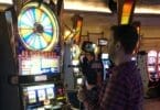 Brian Christopher plays Wheel of Fortune during a live stream at Mohegan Sun in Montville, CT