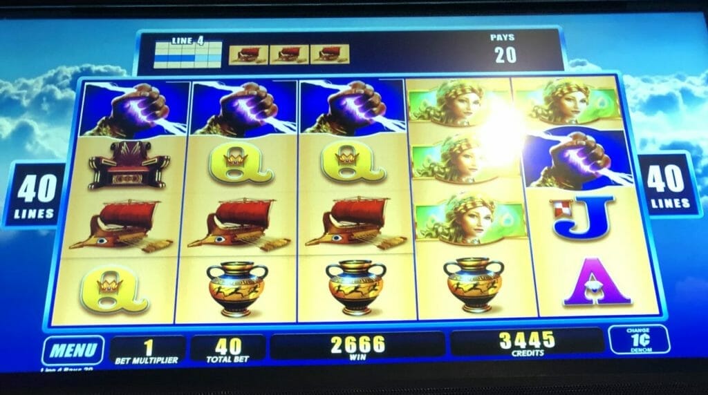 Great Zeus four bonus symbols