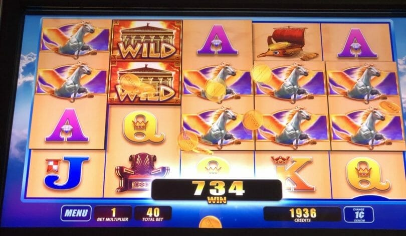 Great Zeus big line hit