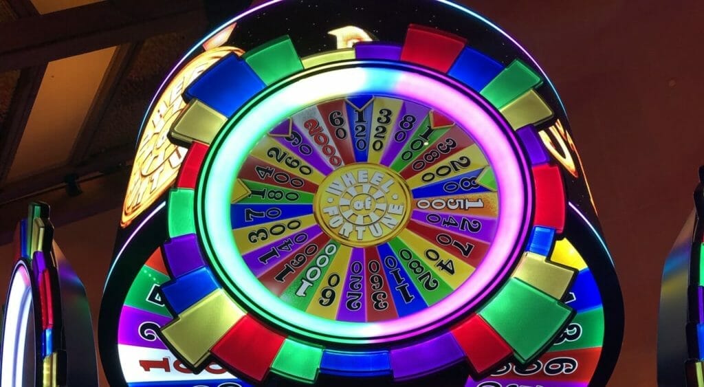 Wheel of Fortune Mystery Link by IGT top wheel