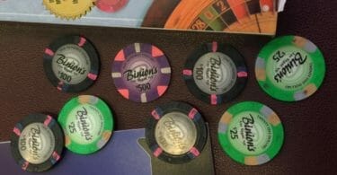 Binion's casino chips