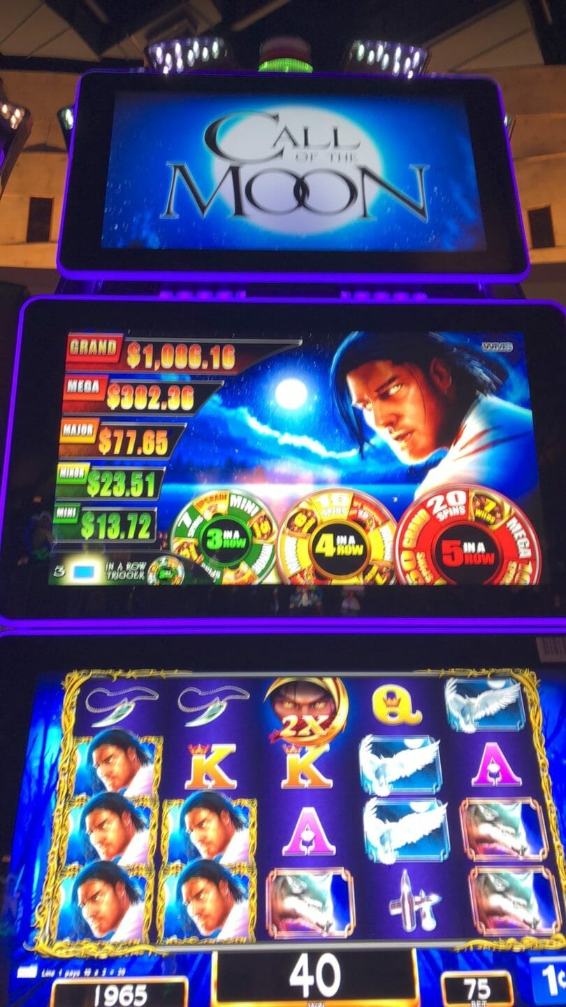 Call of the Moon by WMS logo