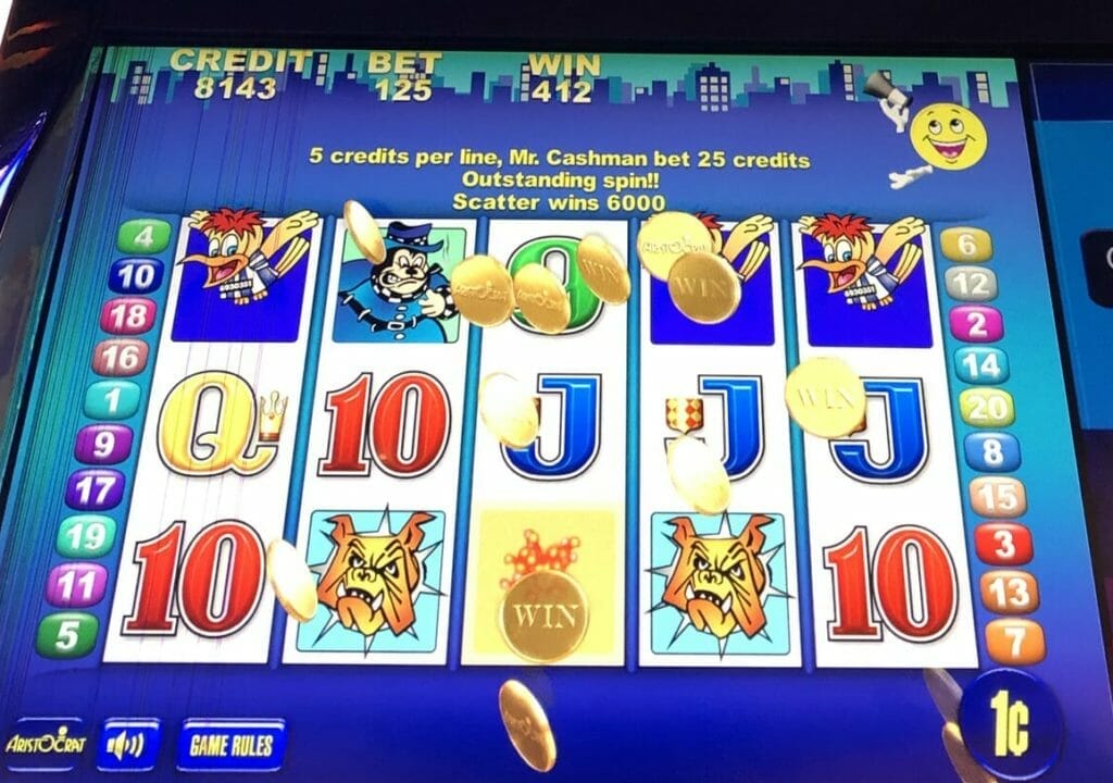 Mr. Cashman Jailbird by Aristocrat big win