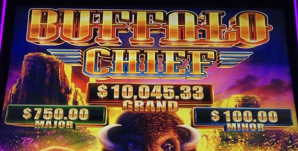 buffalo chief jackpot