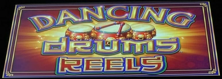 Dancing Drums Reels by Scientific Games logo