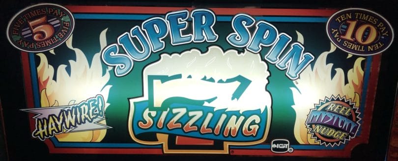 Super Spin Sizzling 7 by IGT logo